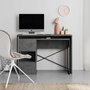 Hanah Home Escritorio de Estudio Gris Retro